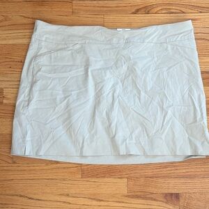 JM Collection Light Gray Skort